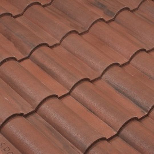 Westlake Royal Galena Tile with Black Antique — Tile Roofing — ERTGSPCLAA