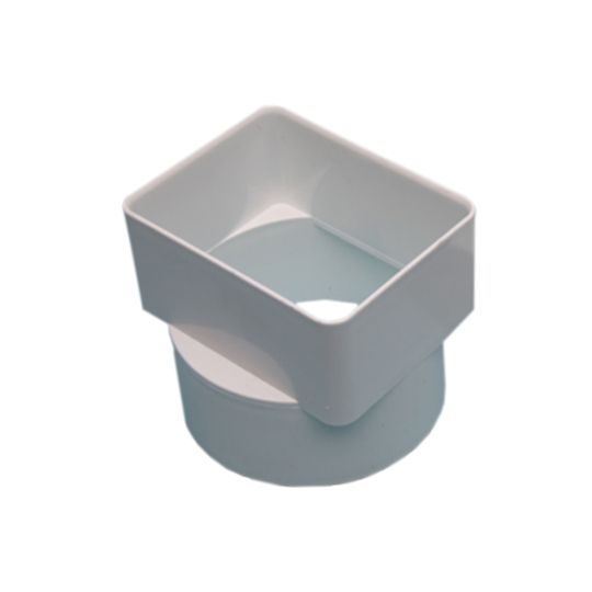 Englert 3 x 4 x 4 PVC Downspout Adapter