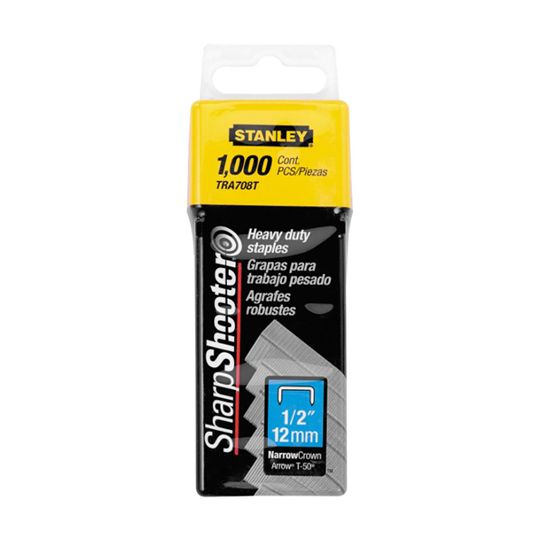 Bostitch 1/2" Sharpshooter Staples - Pack of 1,000