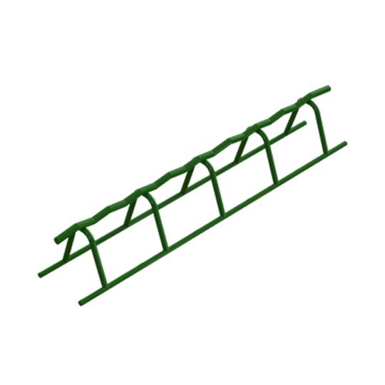 Dayton Superior 1-1/2" x 5' Sbu Slab Bolster Upper - Epoxy Coated