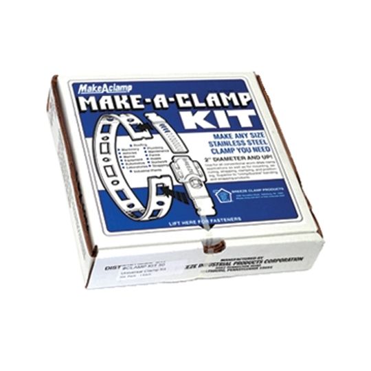 The Brush Man 50' Universal Clamp Kit with 10 Fasteners & 5 Splices