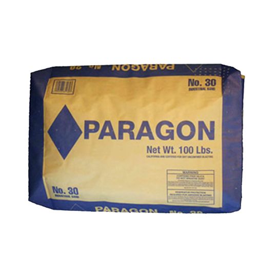 Paragon 85130 #30 Grit Silica Sand - 100 Lb. Bag