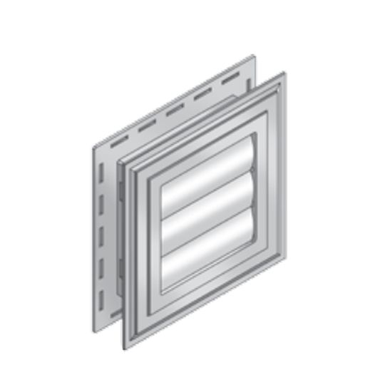 Royal Building Products B-Vent Exhaust Vent — Ventilation and Drainage — ROY19171