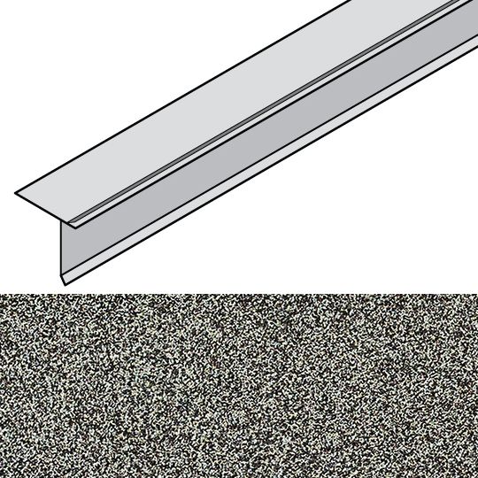 Unified Steel 2-1/4" x 79" Granite-Ridge Starter Strip — BORSSGRIW