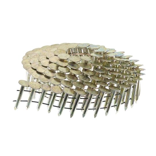 Senco 3/4" x 0.120" Master 15° Galvanized Smooth Shank Coil Nails - Box of 7,200