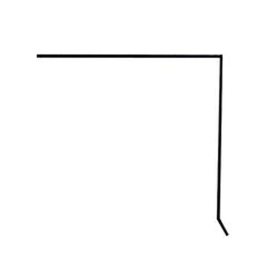 Sound Building Supply 2" x 1-3/4" x 1/4" Flexible PVC Coated Clad Drip Edge