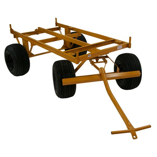 Roofmaster 4-Wheel Trailer with 30" x 60" Deck 18" x 850" Pneumatic Tires