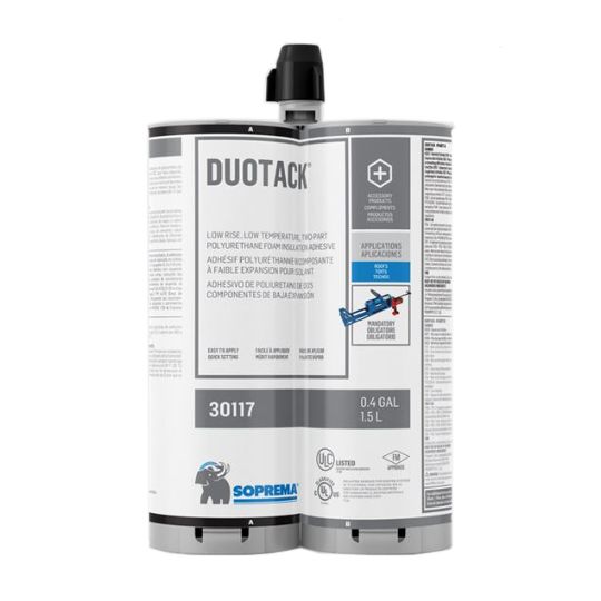 Soprema DuoTack Foamable Polyurethane Adhesive - 1.5L - Carton of 4