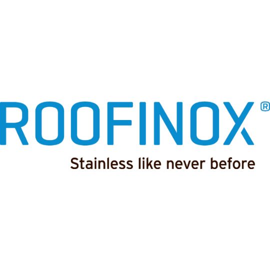 Roofinox America 26 Gauge x 19.7" Roofinox Tin-Plated Stainless Steel, Alloy 439 - Sold per Sq. Ft.