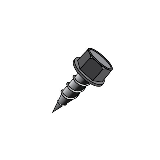 Unified Steel #8 x 1/2" Stitch Screws - Bag of 250