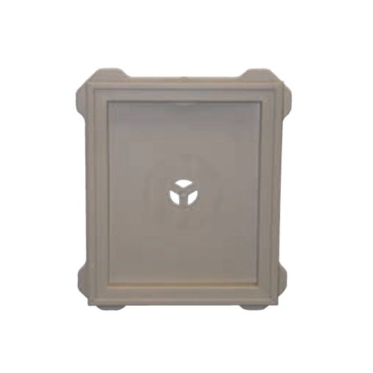 TRI-BUILT Large Recessed Mounting Block — TRI032401232