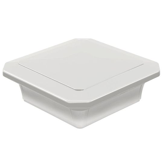 Fiberon 4" x 4" Harbour Post Cap — FIDHPCWH