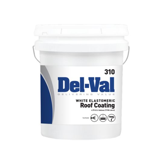 United Asphalt (New Jersey) Del-Val Elastomeric Roof Coating - 5 Gallon Pail