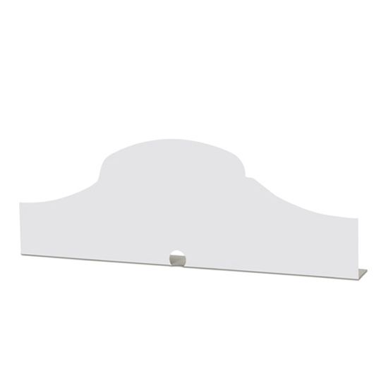 Thompson Architectural Metals Bella High S Eave Closure — Roofing Accessories — TMEBHSECWH