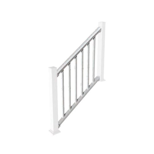 RDI Railing Dynamics 8' x 42" Endurance Original 32° to 38° Stair Rail Kit with 1-1/4" Square Balusters