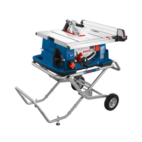 Bosch 10" Worksite Table Saw with Gravity-Rise Wheeled Stand