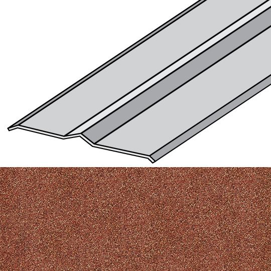 Unified Steel 4-1/2" x 79" Valley Center Cover — BORVCC79SF