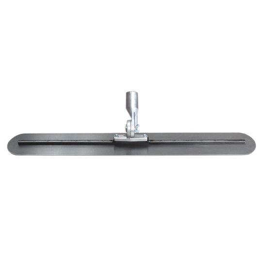 Kraft Tool 5" x 36" Round End Carbon Steel Fresno with Adjustable Tooth Threaded Bracket