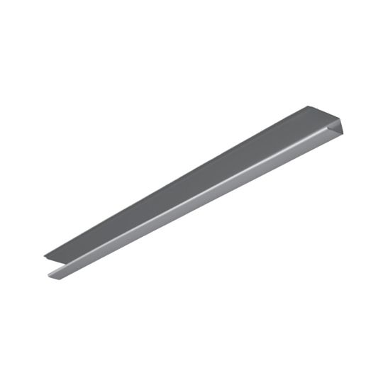 Quality Edge .019" x 3/8" x 12' Aluminum J-Channel — QEDPC38J946