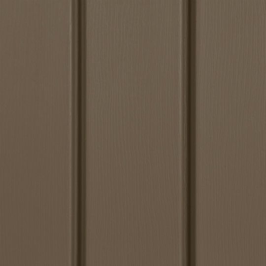 CertainTeed Siding Ironmax Double 5" Woodgrain Solid Soffit & Vertical Siding — CERIMD5WGSSBR