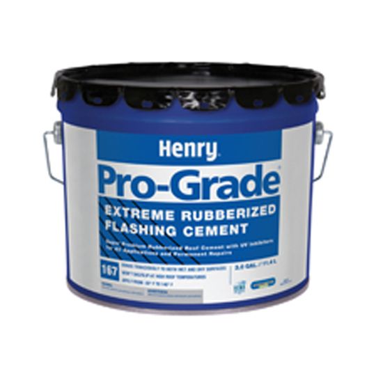 Henry Company Pro-Grade 167 Extreme Rubberized Flashing Cement - 3.5 Gallon Pail