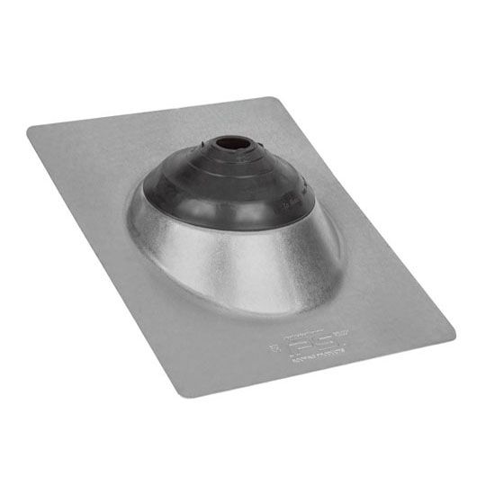 IPS 4N1 Galvanized Steel Base Roofing Flashing for 1-1/4" to 4" Pipes — Flashings — IPSGB41