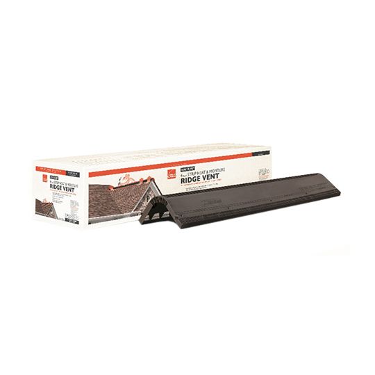 Owens Corning 10" x 4' VentSure Heat & Moisture Ridge Vent Strip with Baffle