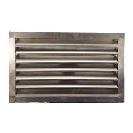 Lomanco 24" x 14" 100-Series Square Flush Mount Gable Louver — LOM1002414M