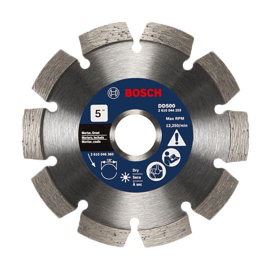Bosch 5" Premium Segmented Tuckpointing Blade