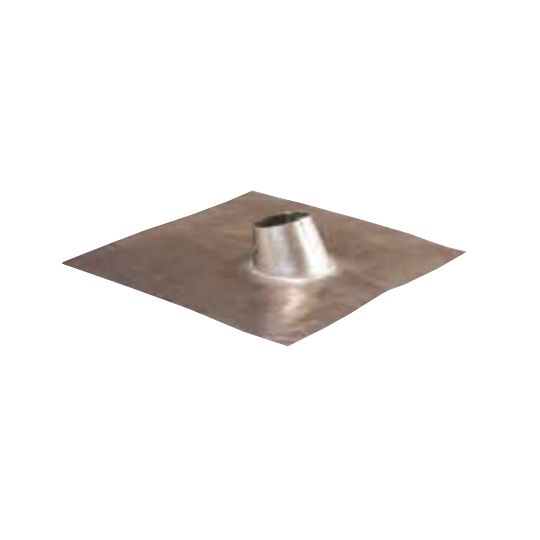 FlashCo 4" Heated Exhaust Flashing with 28" x 26" Large Base