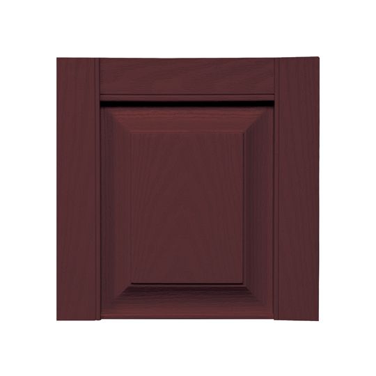 Mid-America Transom Top for Standard Raised Panel Shutters — MABTT15BX