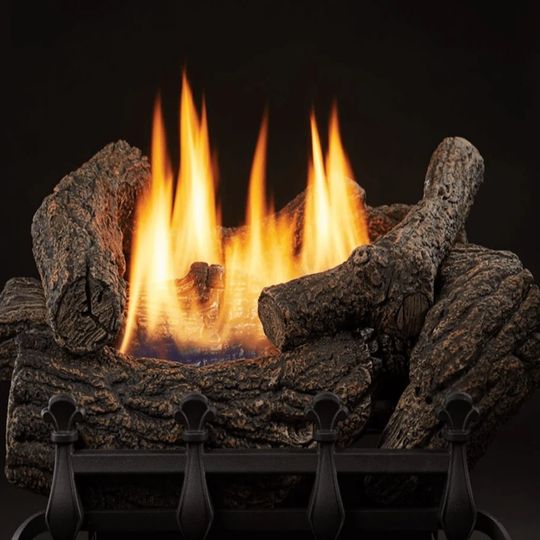 Monessen Products PH24PV 24" Mountain Cedar Log Set Millivolt Control Propane