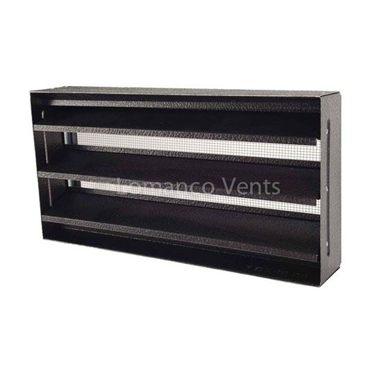 Lomanco 16" x 8" Aluminum Foundation Vent — LOM189BL