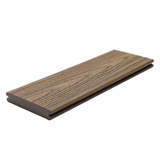 Trex 1" x 6" x 20' Transcend Grooved-Edge Composite Deck Boards — TRXTGE20HG