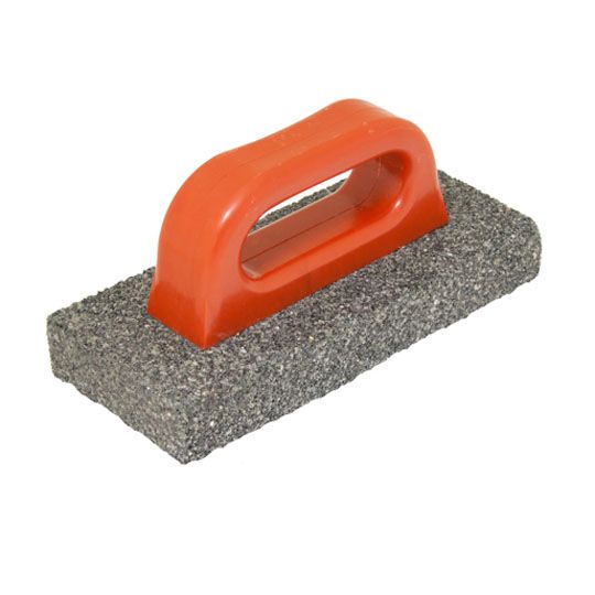 Kraft Tool 8" x 3-1/2" x 3/4" Broken-In Rub Brick - 20 Grit