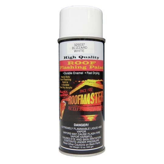 Roofmaster Roof Flashing Paint - 12 Oz. Spray Can — ROFFSPBZ