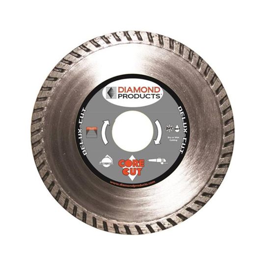 Diamond Products 1/8" x 12" Deluxe-Cut Turbo General Purpose Saw Blade