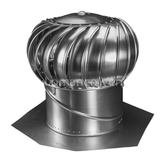 Lomanco 12" Whirlybird Internally Braced Turbine Ventilator — LOMBIB12MF
