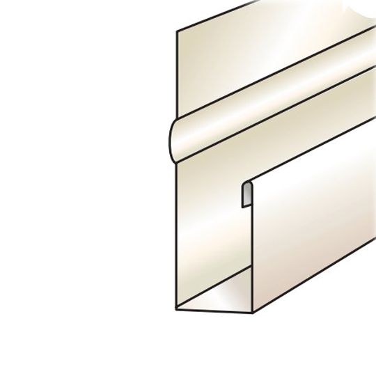 Quality Aluminum Products 1/2" J-Channel Moulding — QAPWFJ5IVY