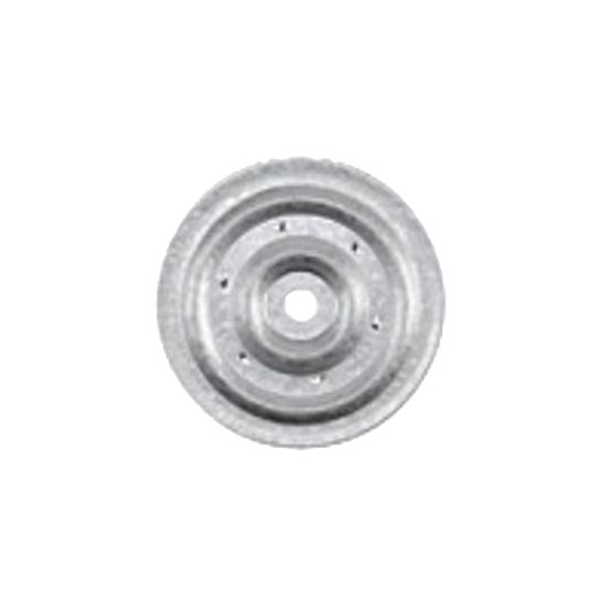 TruFast 2.4" Barbed Membrane Seam Plates - Bucket of 1,000 — TRFMPB2400