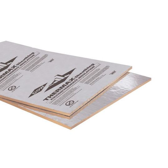 DOW 2-1/2" x 4' x 8' Thermax Foil Faced Sheathing