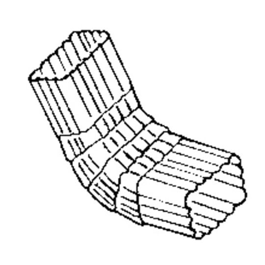 Mastic 2" x 3" Style A 75° Elbow — ACOE2X3AA0