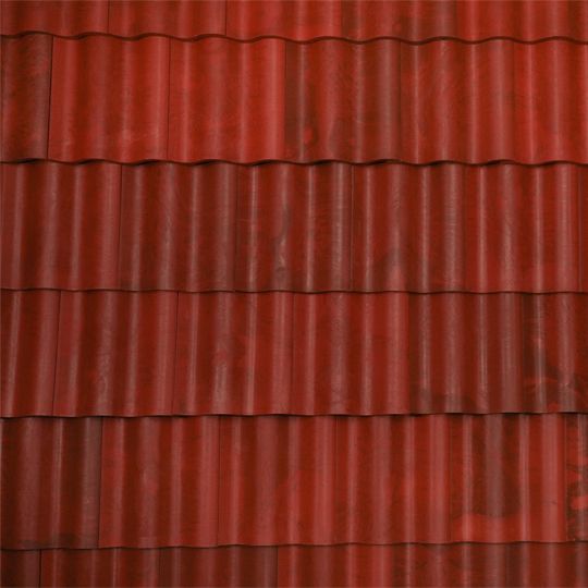 Brava Roof Tile Composite Spanish Barrel Tile Top Ridge (Class C) - Bundle of 5 — Tile Roofing — BVTSTRVT