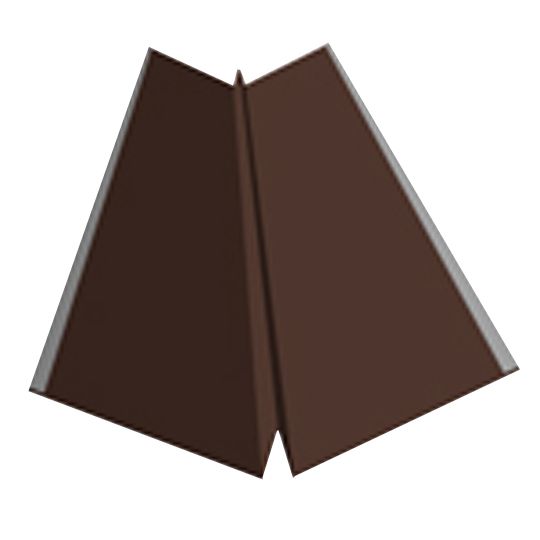 DOT Metal Products 20" x 10' Galvanized W Valley - 26 Gauge