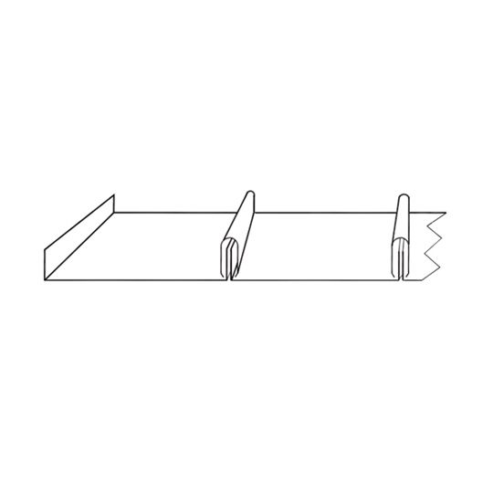 Coastal Metal Service 12" LT-100 — Metal Roofing — CLT12AC
