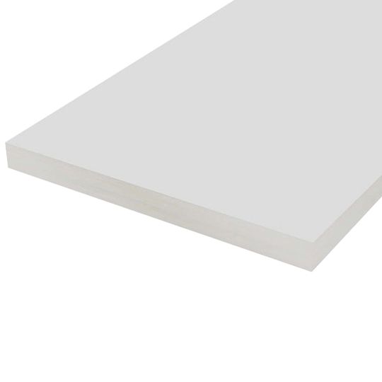 Wolf Home Products 1" x 12" x 12' PVC Smooth Trimboard