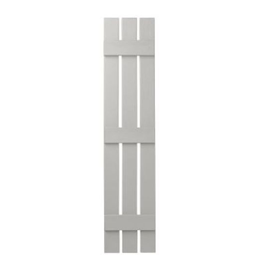 Mastic 12" x 67" Board & Batten Standard 3-Board Shutters - Open Style — ACOVIN3O126711