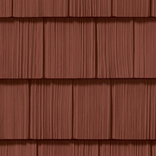 CertainTeed Siding Northwoods Single 7" Straight Edge Rough-Split Vinyl Shake Siding — CERNWS7RSAR