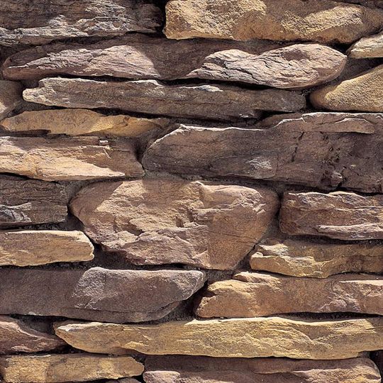 Eldorado Stone Bluffstone Corner Stone - 64 Lin. Ft. Box — ELDSVC0001BB