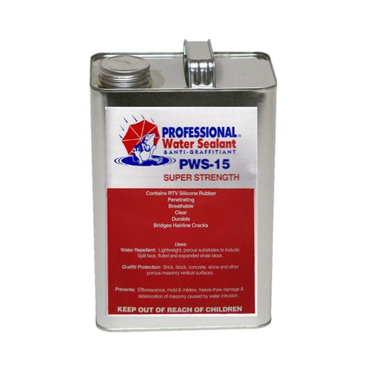 Professional Products of Kansas Professional Water Sealant & Anti-Graffitiant PWS-15 Super Voc <100 - 1 Gallon Can